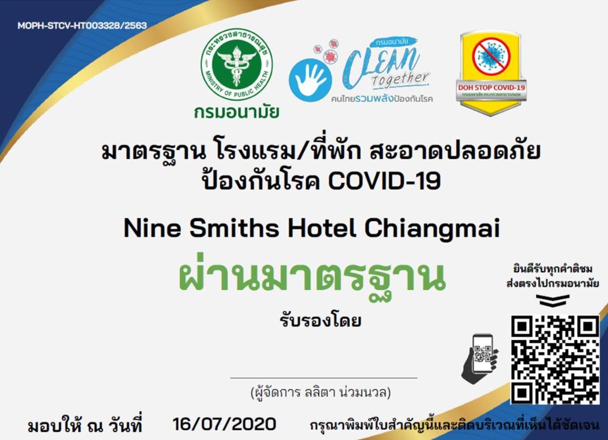 Nine Smiths Hotel Chiangmai Chiang Mai Dış mekan fotoğraf